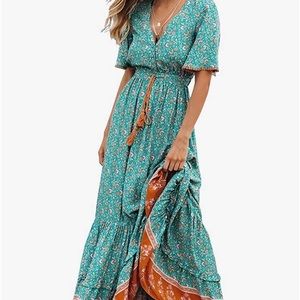 New R vivimos bohemian dress small